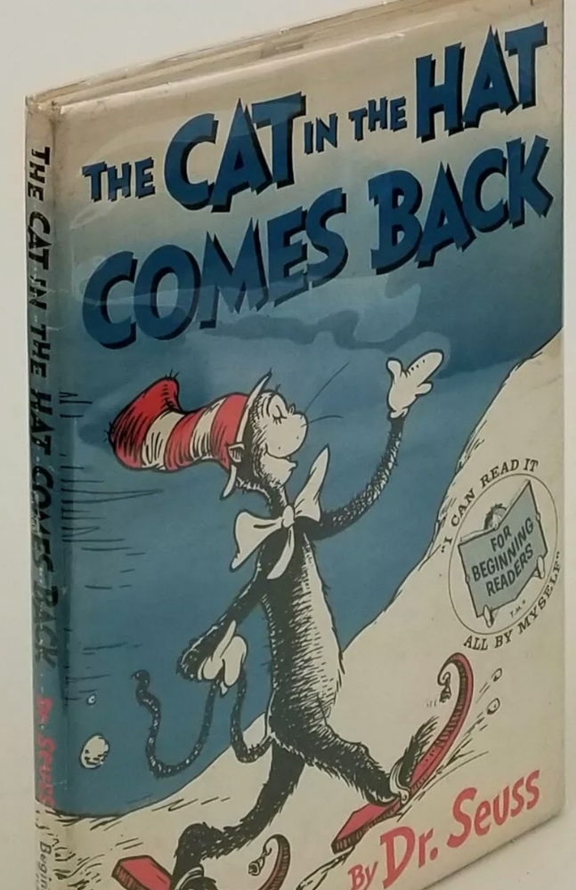 Dr Seuss First Print 1958 The Cat in the Hat Comes